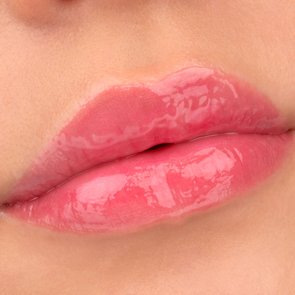 Gloss Labial Líquido Cintilante Essence Juicy Bomb 104 Poppin' Pomegranate 10 ml