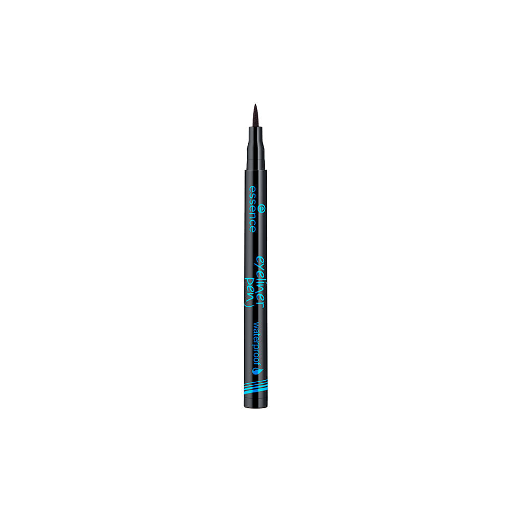 Delineador Líquido Matte À Prova D'água Essence Eyeliner Preto 1 Ml