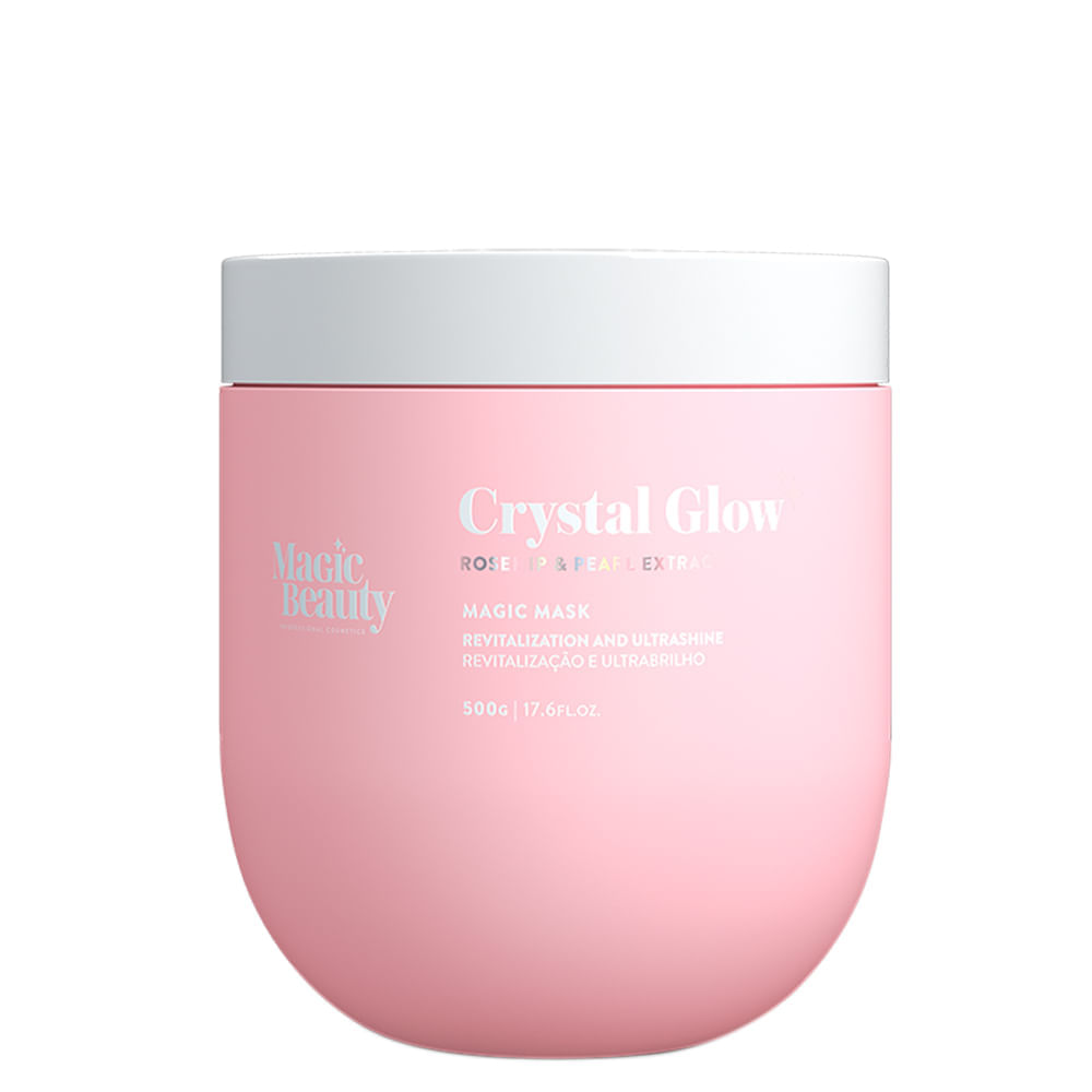 Máscara de Revitalização Magic Beauty Crystal Glow 500g