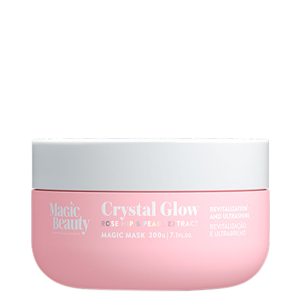 Máscara de Revitalização Magic Beauty Crystal Glow 200g