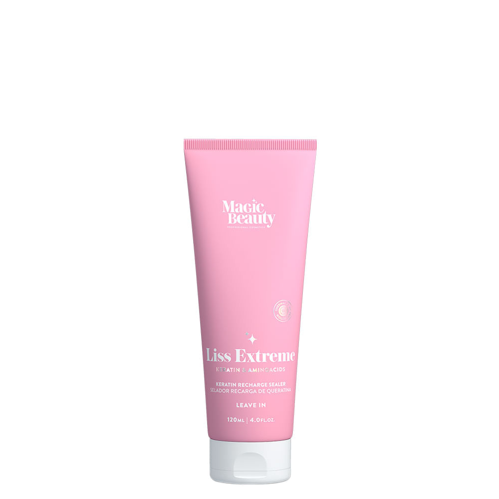 Leave-in Magic Beauty Recarga de Queratina Liss Extreme 120ml