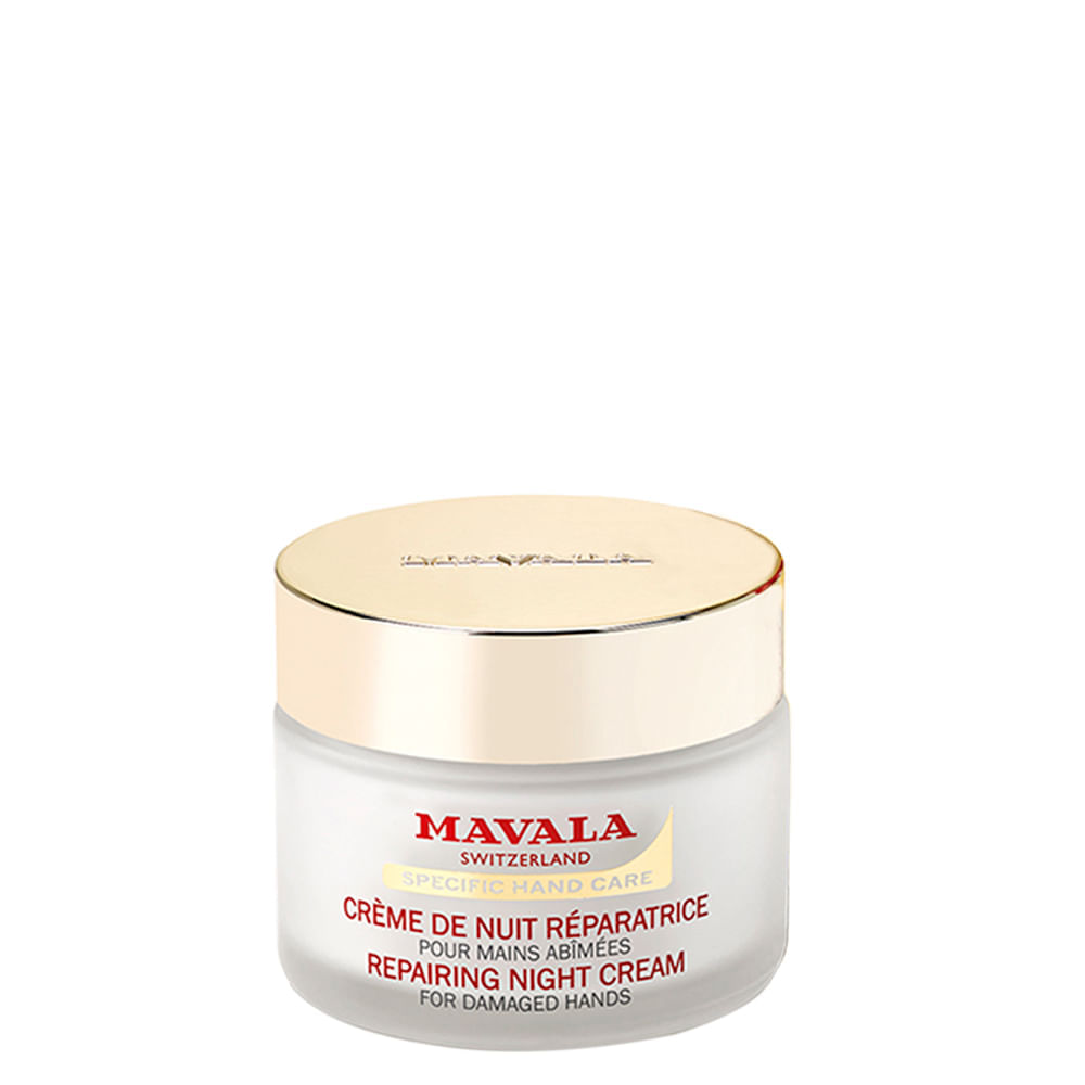 Creme para as Mãos Hidratante Mavala Repairing Night Cream 70ml
