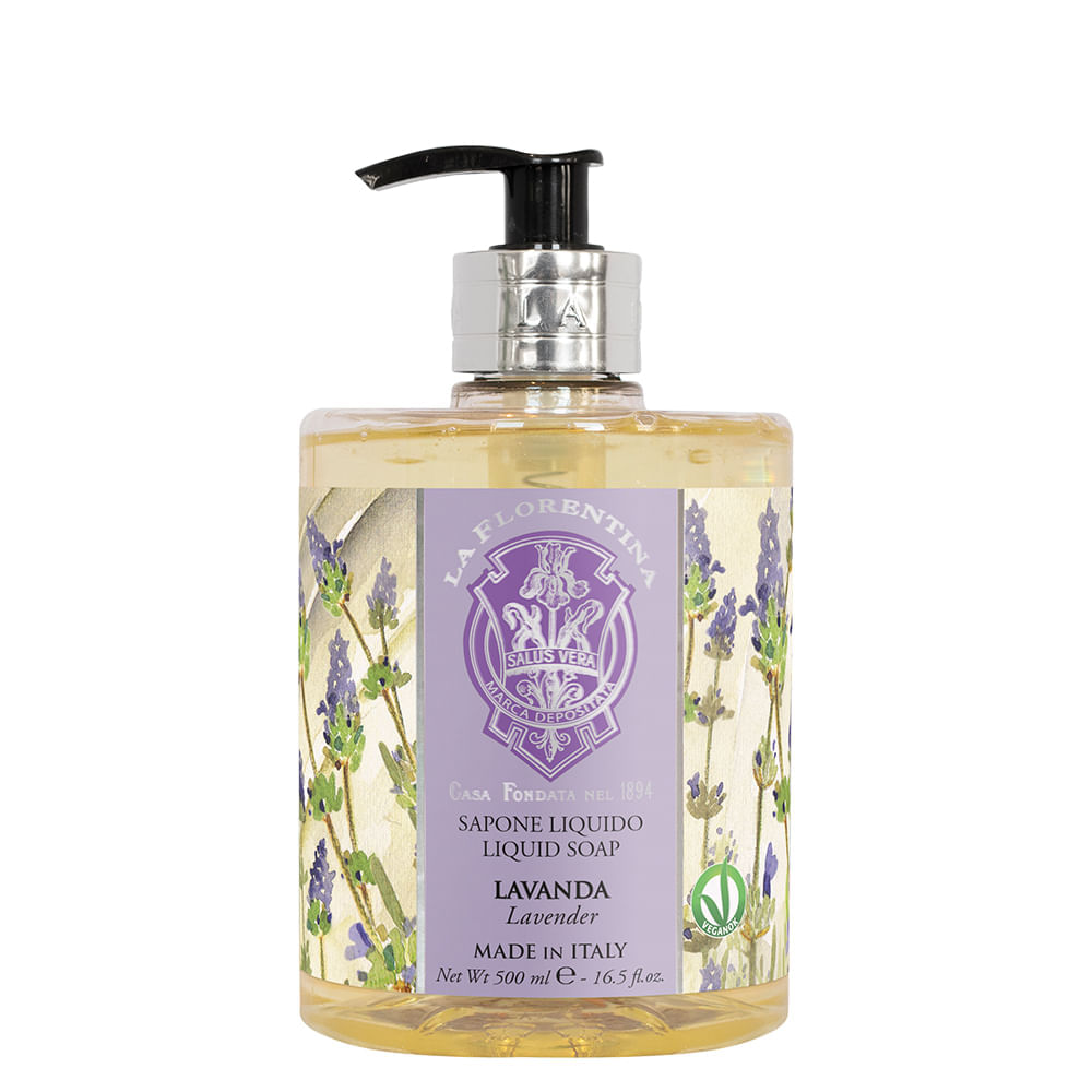Sabonete Líquido Para As Mãos La Florentina Lavanda 500ml