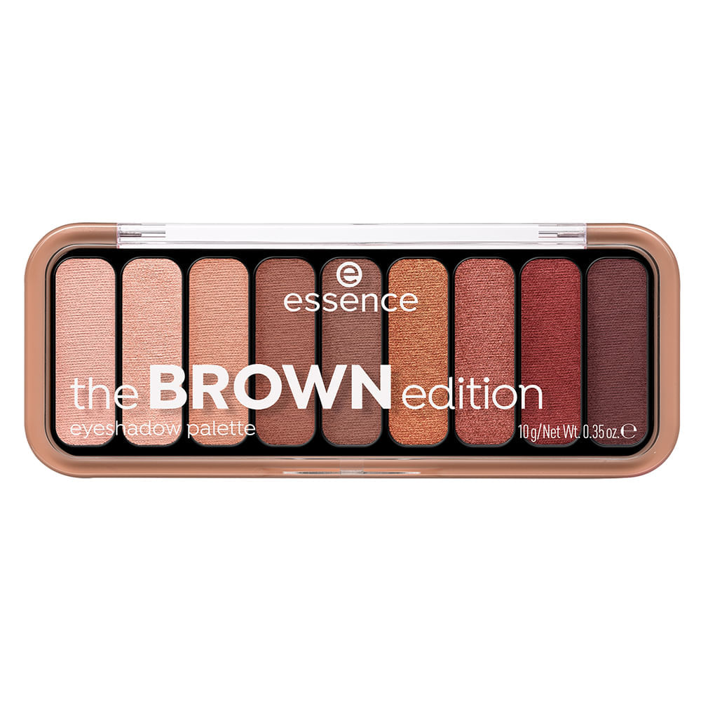 Paleta de Sombra em Pó Essence The Brown 9 Shades