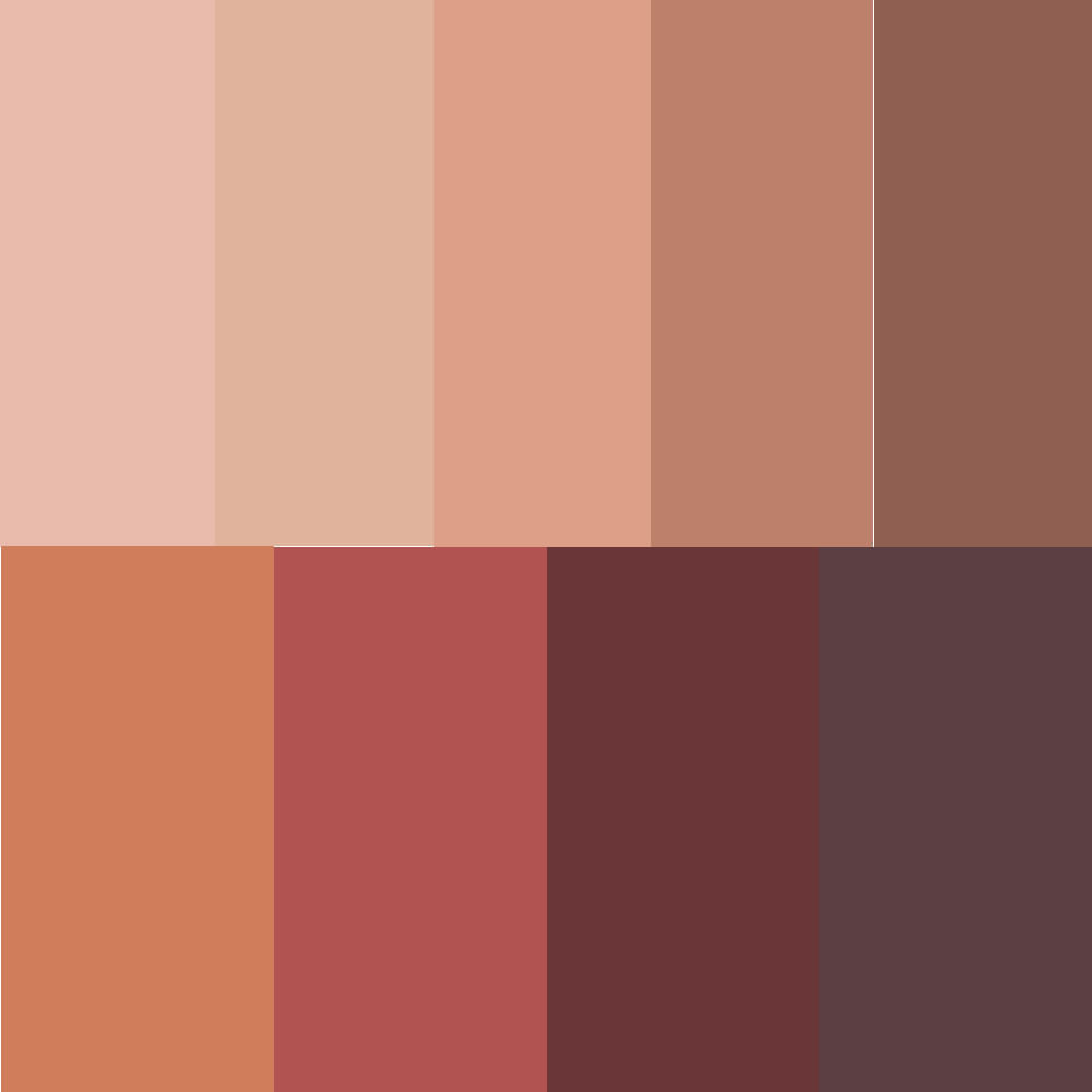Paleta de Sombra em Pó Essence The Brown 9 Shades