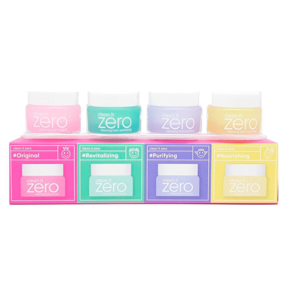 Kit Demaquilante Banila Co Clean It Zero Sortido 4 Produtos