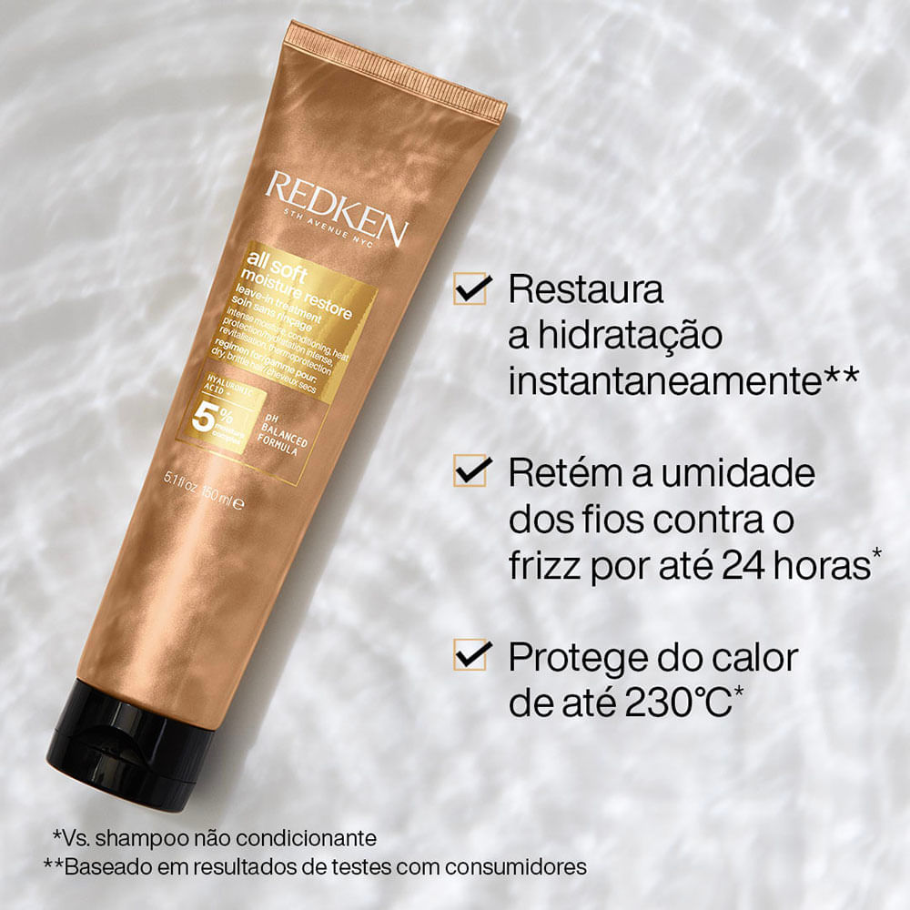 Leave-in Redken All Soft Mega Moisture Restore 150 ml