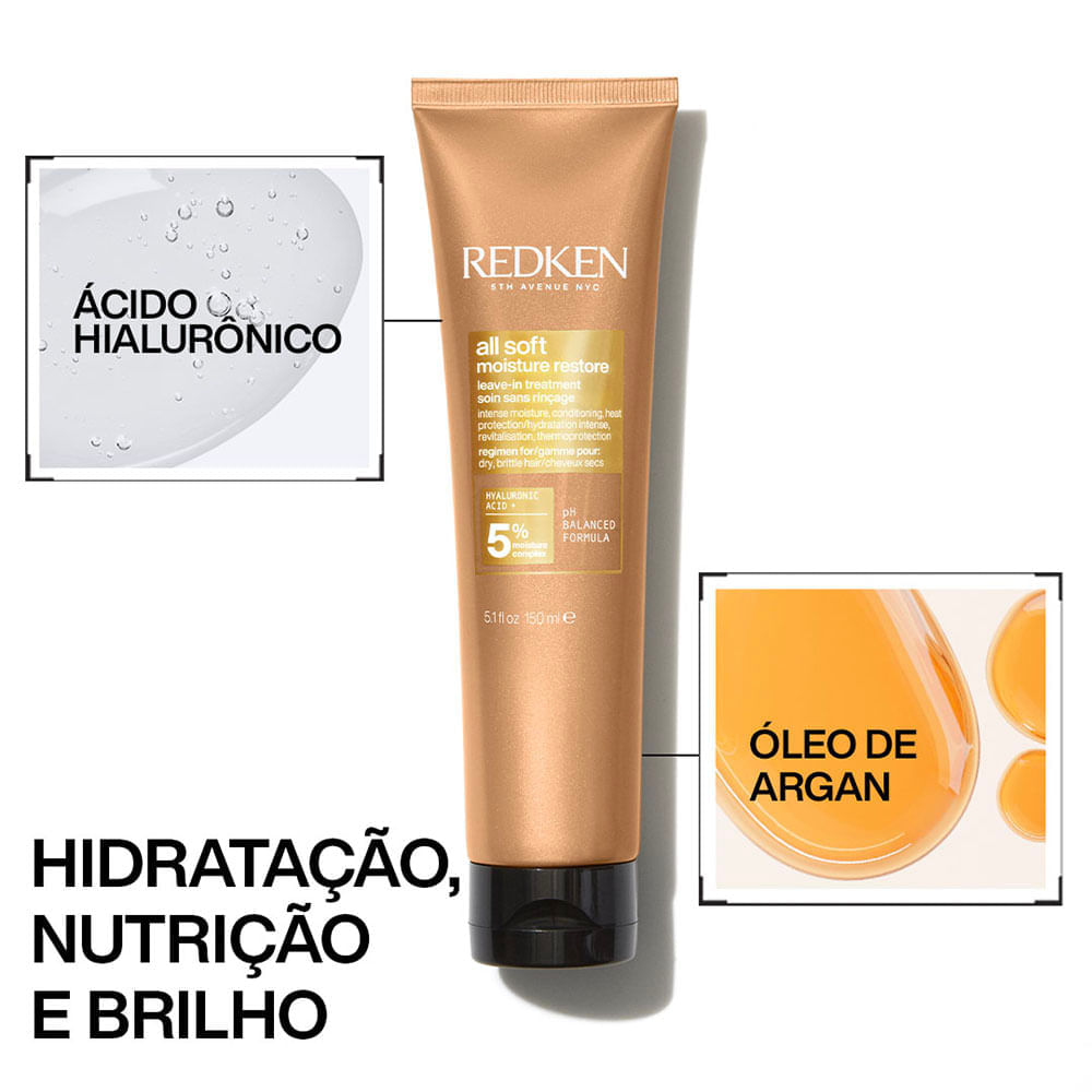 Leave-in Redken All Soft Mega Moisture Restore 150 ml