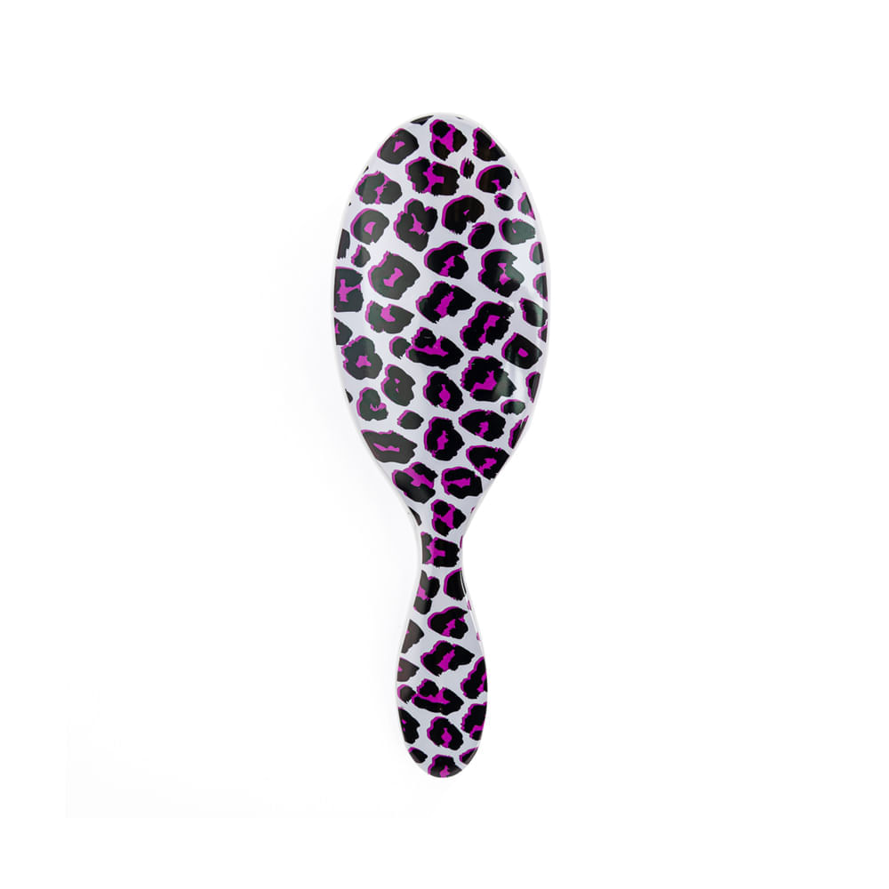 Escova para Desembaraçar WetBrush Original Detangler Leopardo Pink