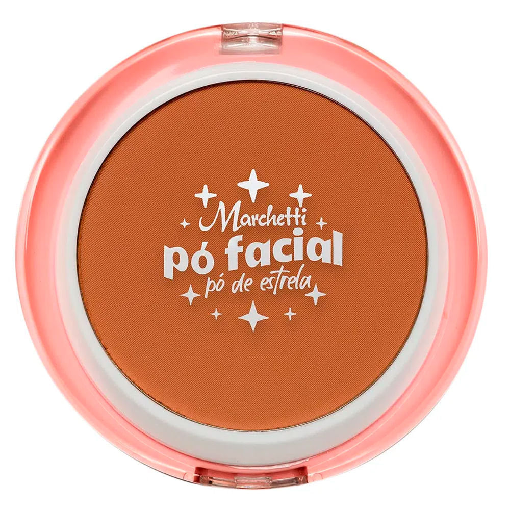 Pó Compacto Marchetti De Estrela Bege Castanho 05
