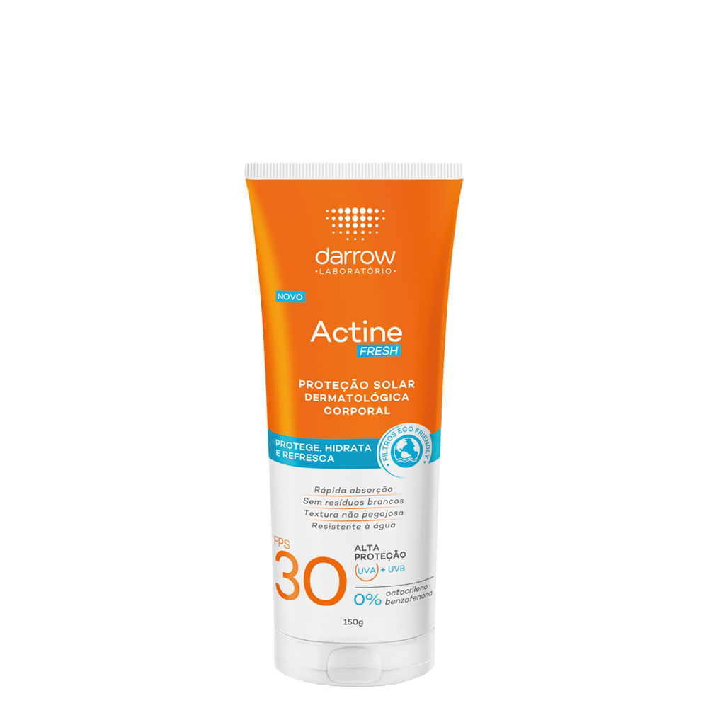 Protetor Solar Corporal Darrow Actine Fresh FPS 30 150g