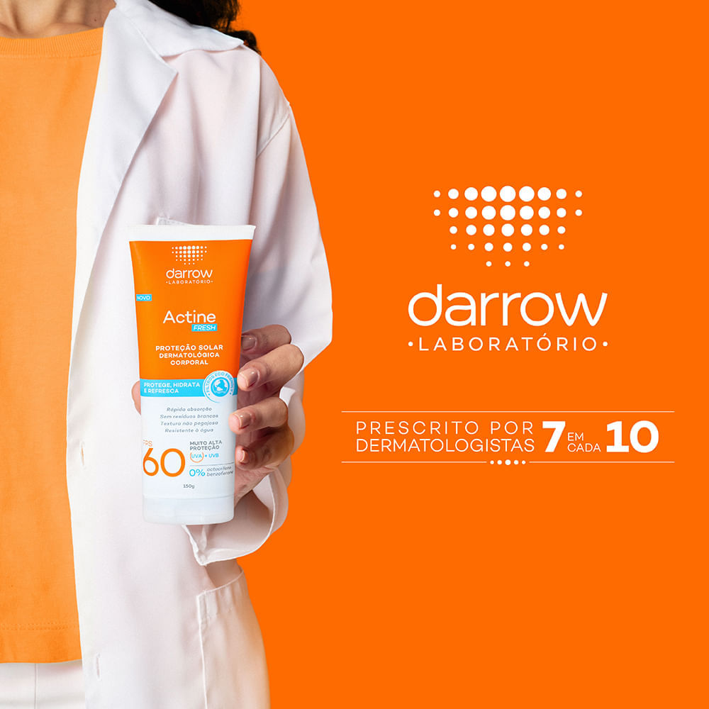 Protetor Solar Corporal Darrow Actine Fresh FPS 30 150g