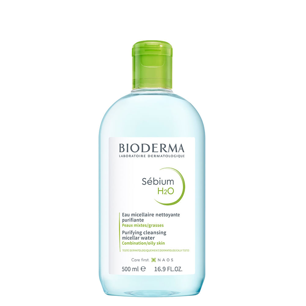 Água Micelar Facial Bioderma Antioleosidade Sébium H2O 500ml