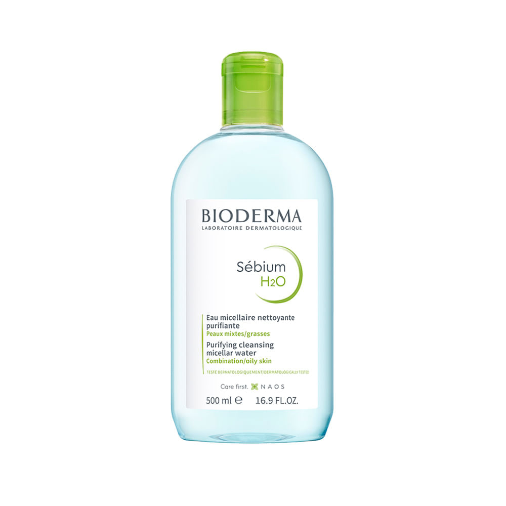 Água Micelar Facial Bioderma Antioleosidade Sébium H2O 500ml