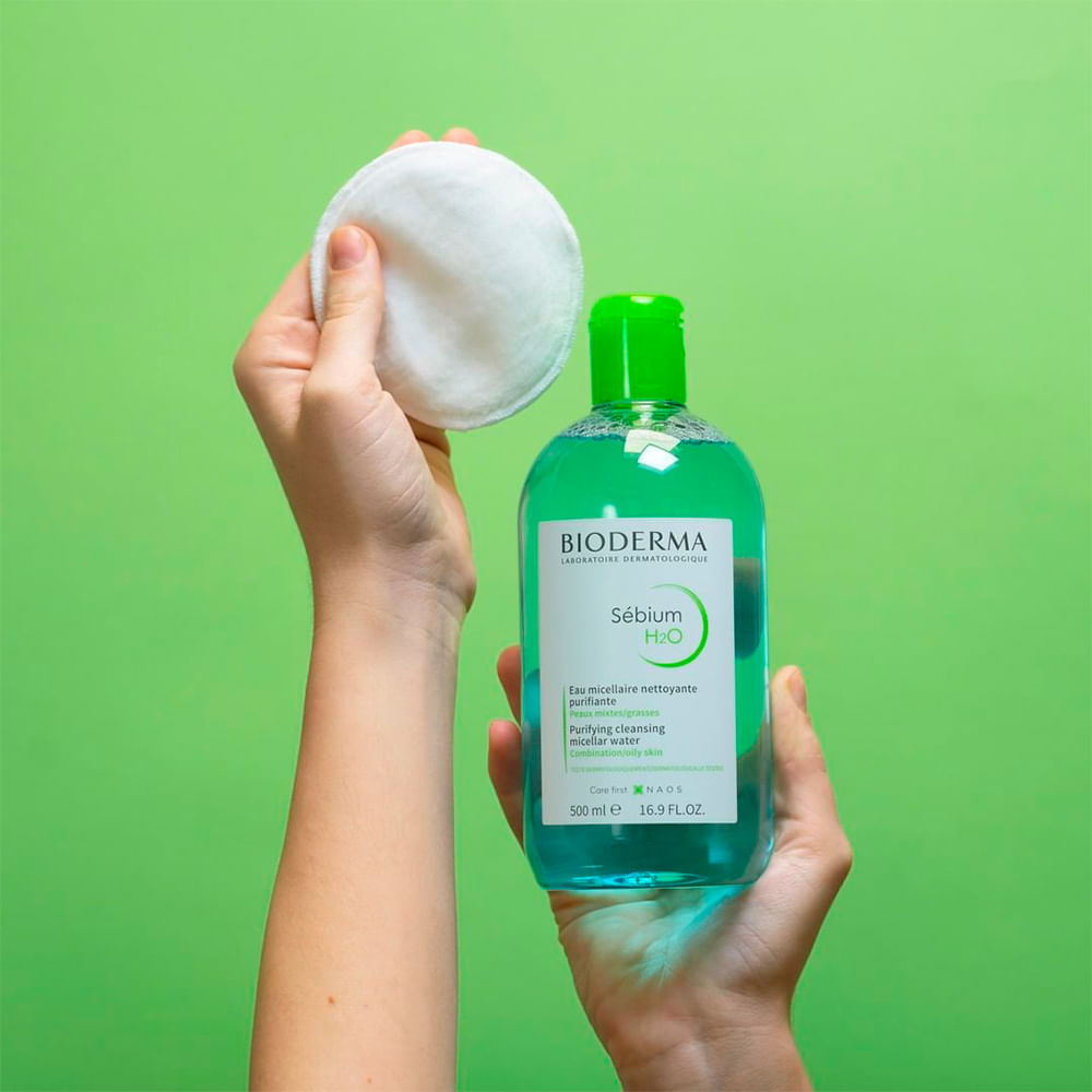 Água Micelar Facial Bioderma Antioleosidade Sébium H2O 500ml