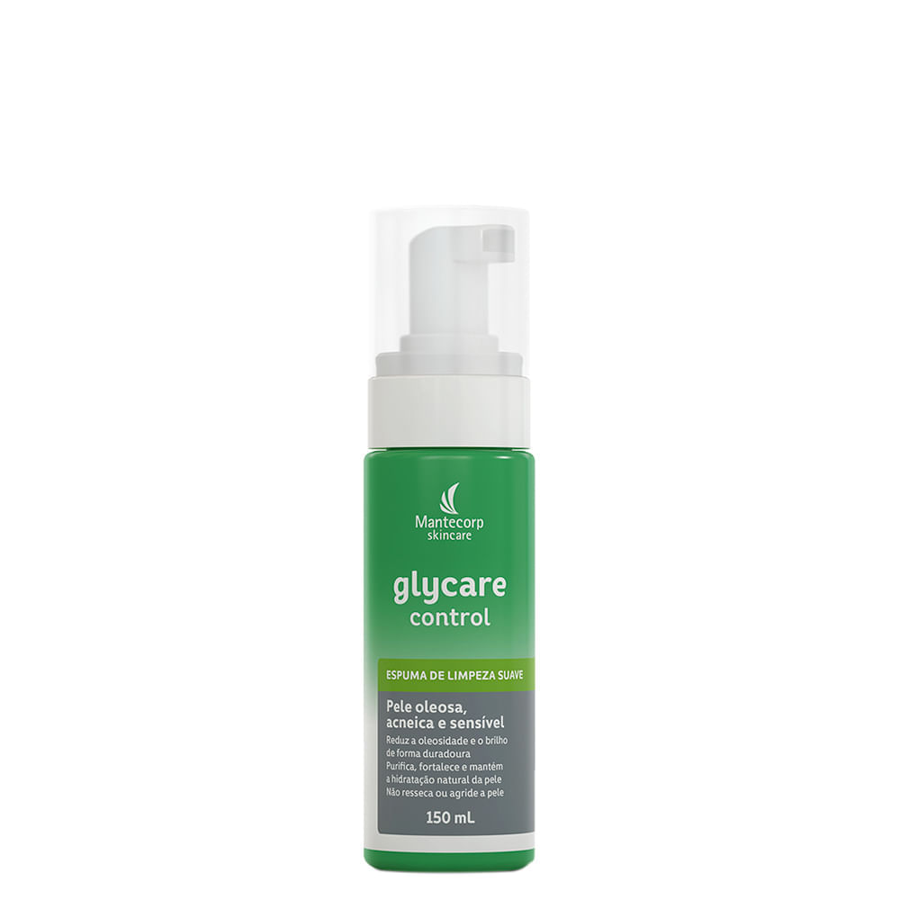 Espuma de Limpeza Facial Mantecorp Glycare Control 150ml