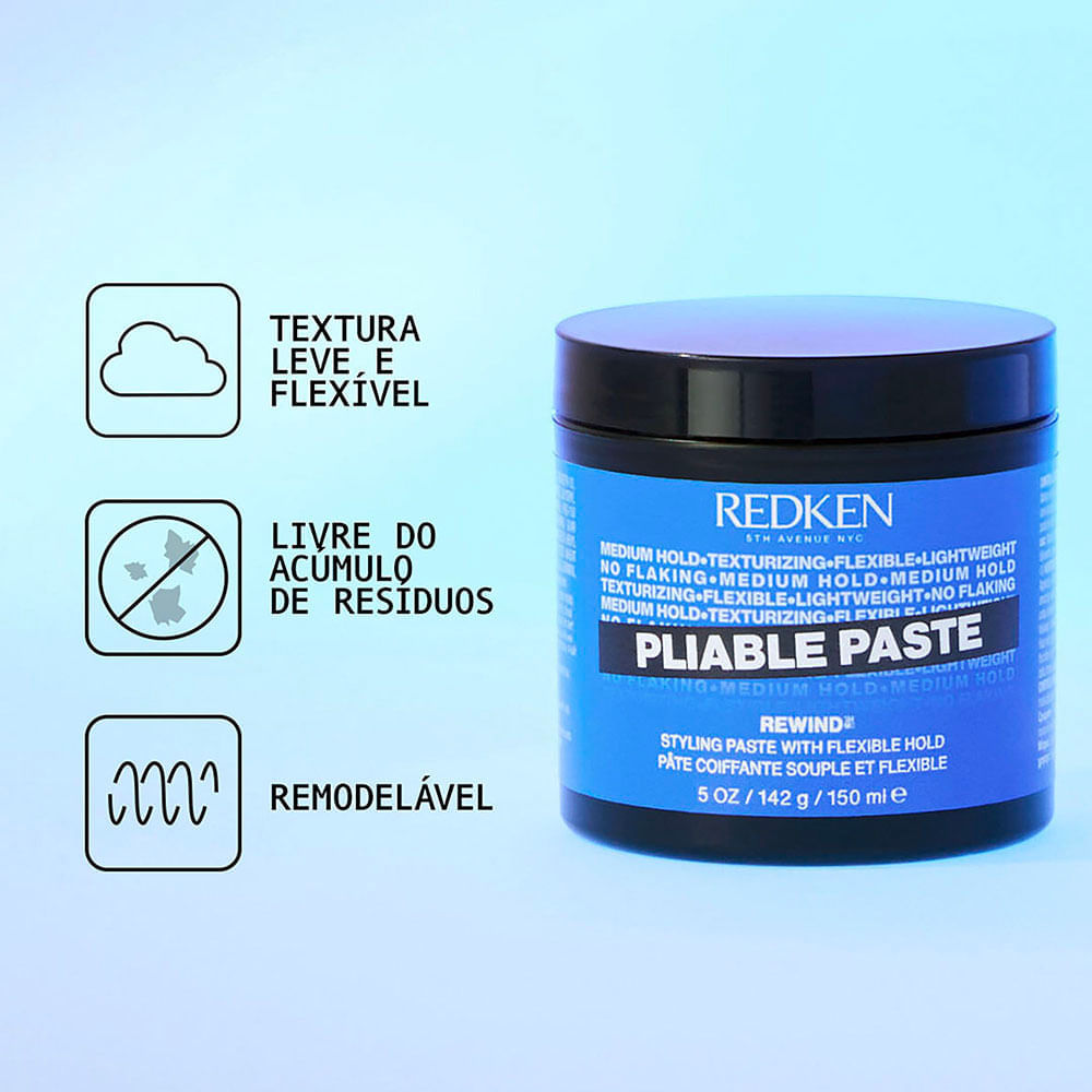 Pasta Modeladora Redken Pliable Paste 150ml