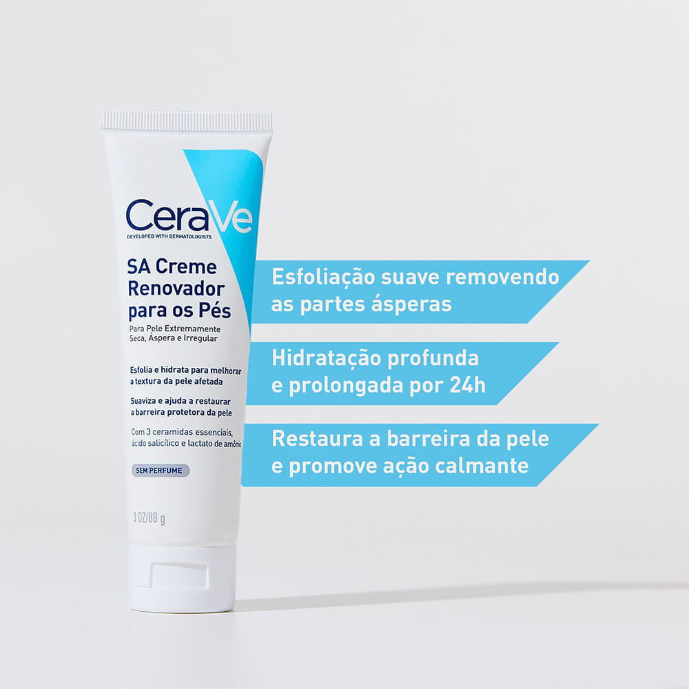 Creme para os Pés Cerave Ceramidas 88g