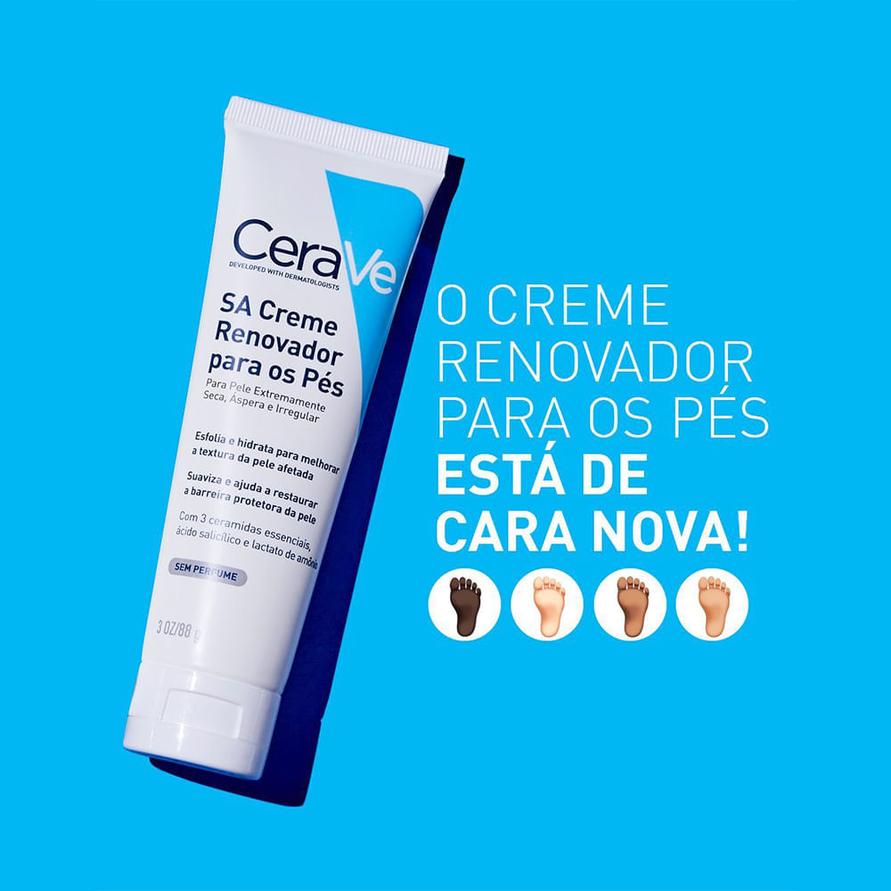 Creme para os Pés Cerave Ceramidas 88g