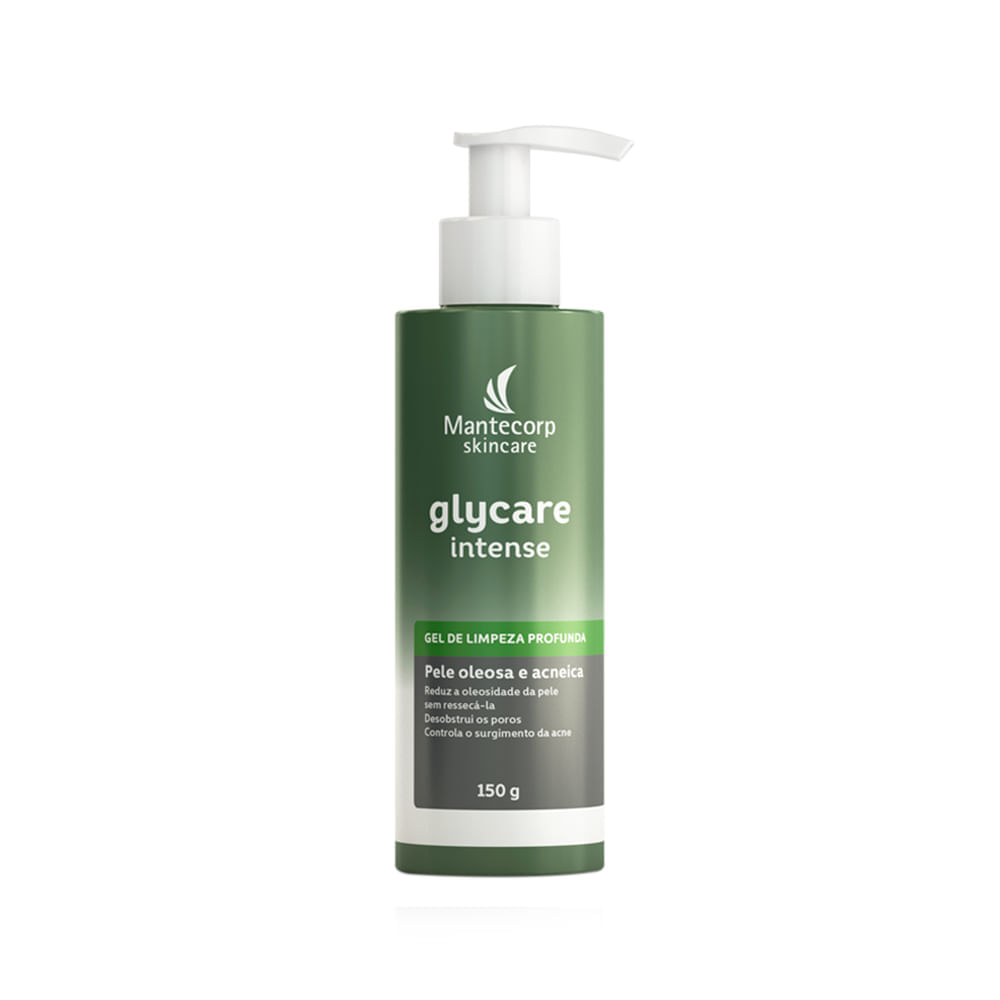 Gel Facial de Limpeza Profunda Mantecorp Glycare Intense 150g