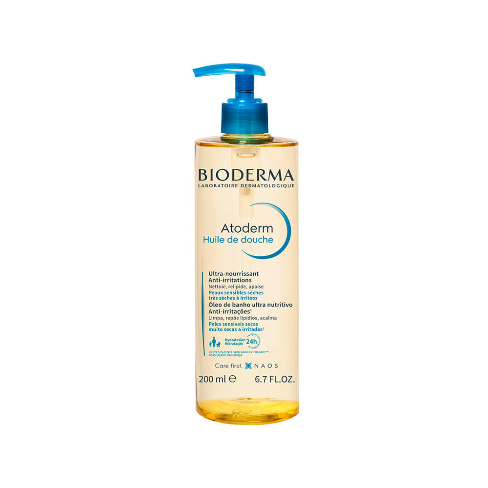 Óleo de Banho Hidratante Corporal Bioderma Atoderm 200 ml