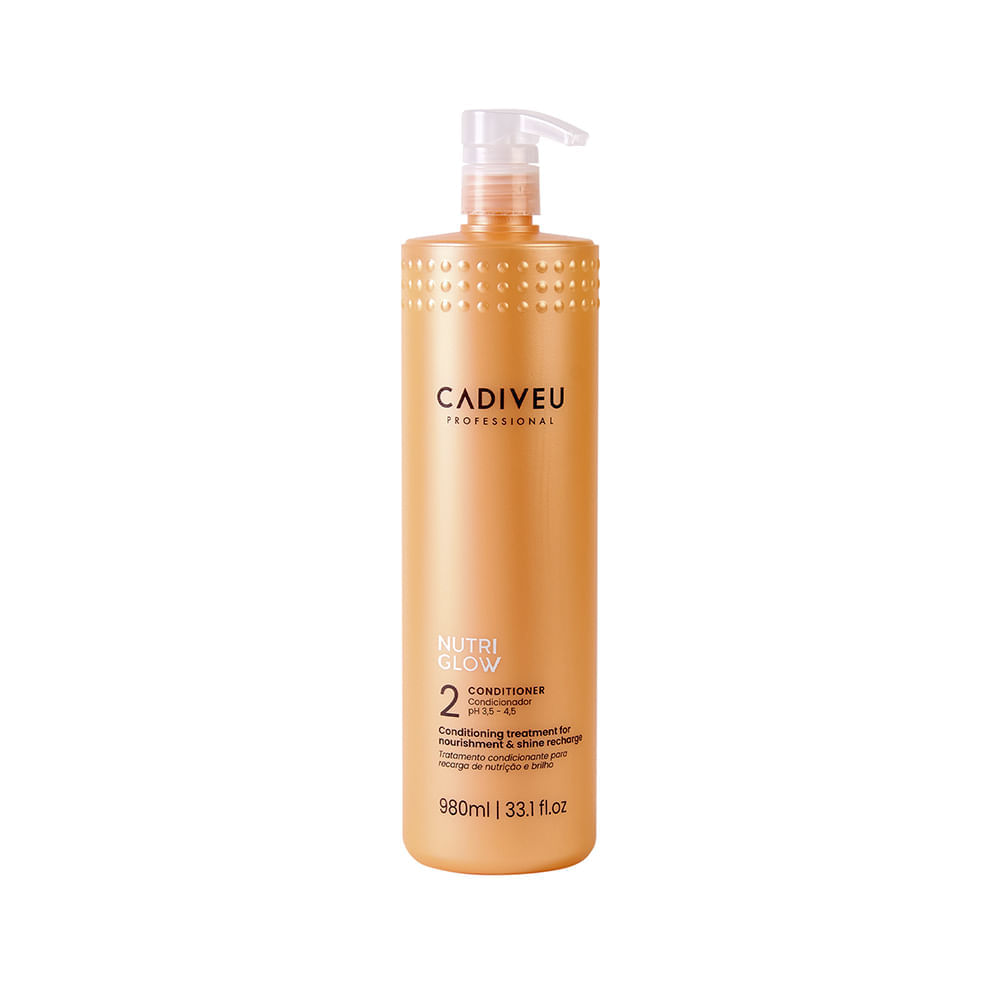 Kit Cadiveu Nutri Glow - Shampoo 980 ml + Condicionador 980 ml