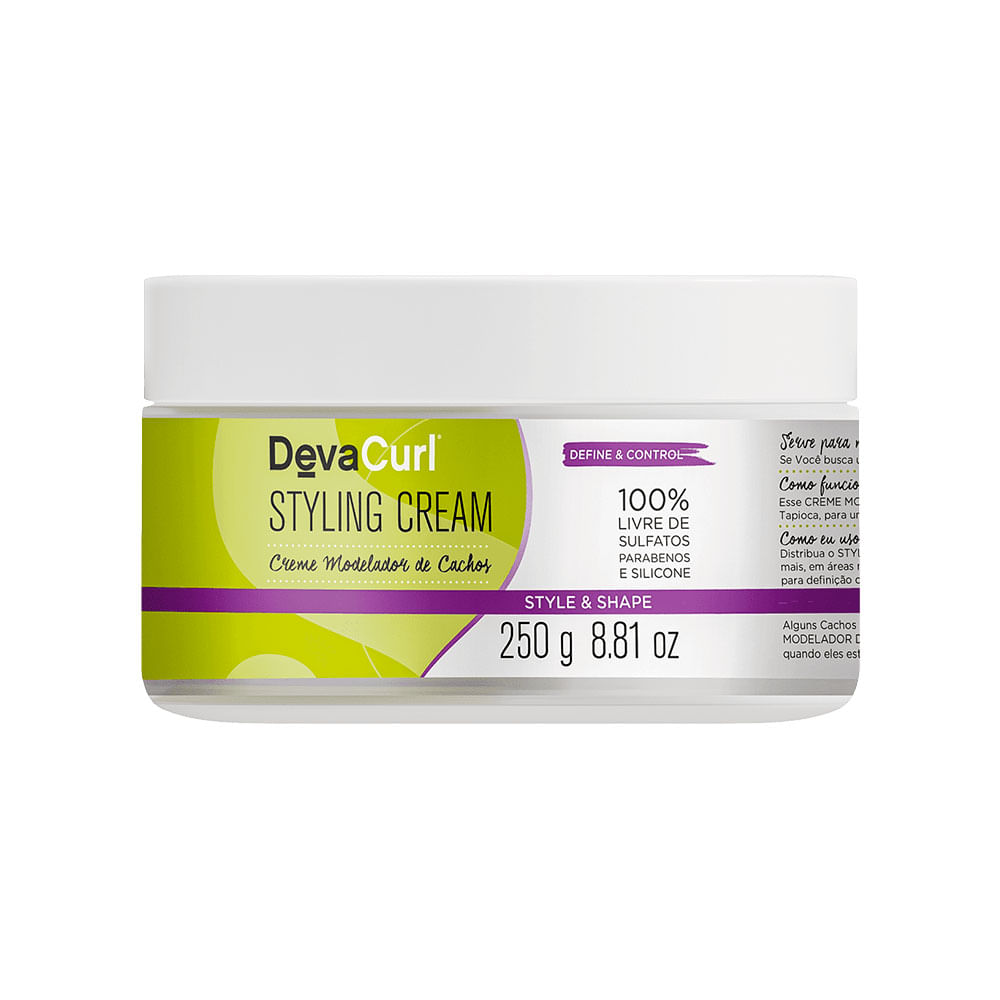 Creme Modelador Deva Curl Styling Cream 250g