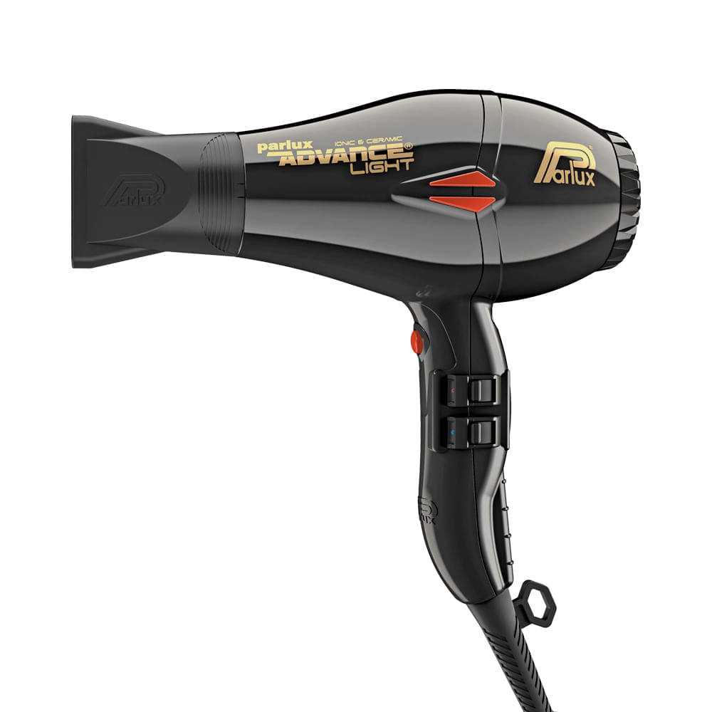 Secador De Cabelo Advanced Light Parlux Preto 110v