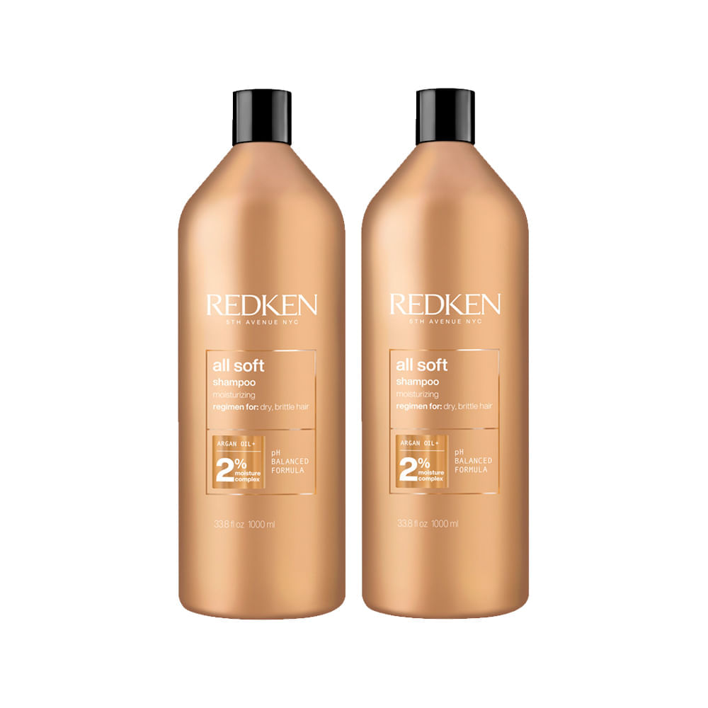 Kit Shampoo All Soft Redken 2 Unidades