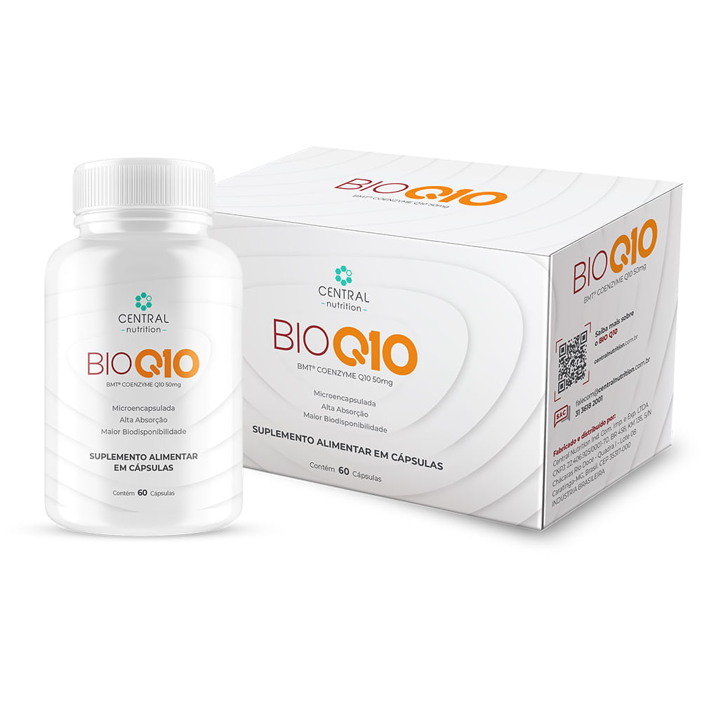 BIO Q10 60 Cápsulas 50 mg - PanVel Farmácias