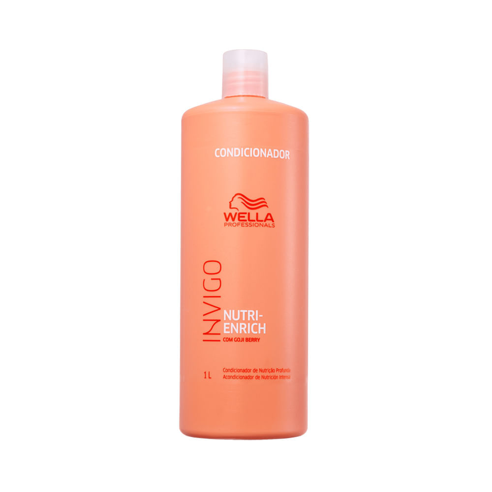 Kit Wella Professionals Invigo Nutri Enrich Shampoo 1000 ml + Condicionador 1000 ml + Máscara 150 ml