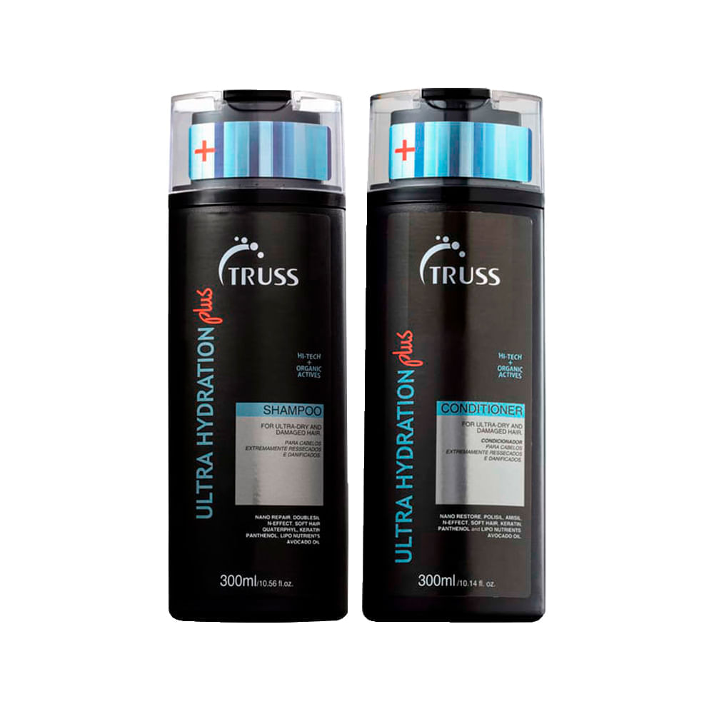 Kit Truss Ultra Hydration Plus Shampoo 300ml + Condicionador 300ml