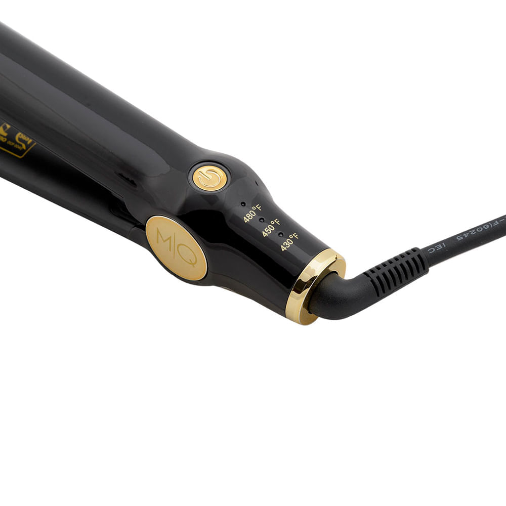 Chapinha de Cabelo MQ Professional Max480 Slim Titanium 480°F Preta Bivolt