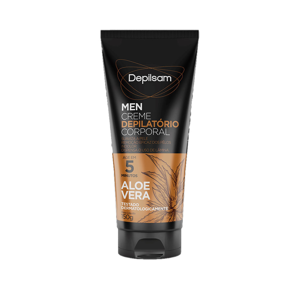 Creme Depilatório Depilsam Corporal Men Sports 150g