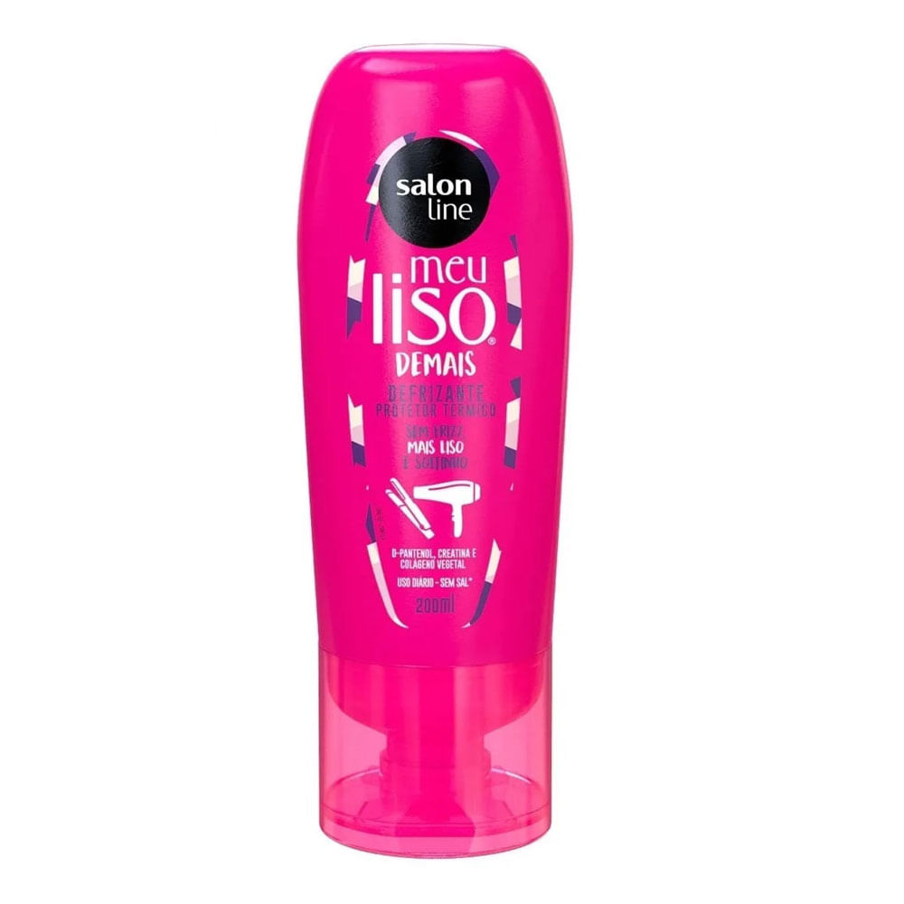 Defrizante Salon Line Meu Liso Demais 200ml