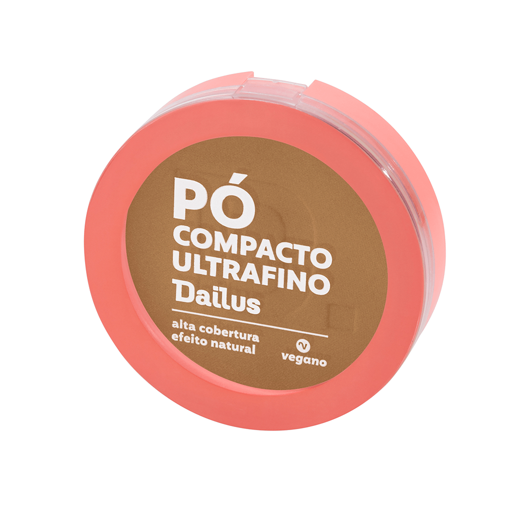 Pó Compacto Ultrafino Dailus D8 Médio
