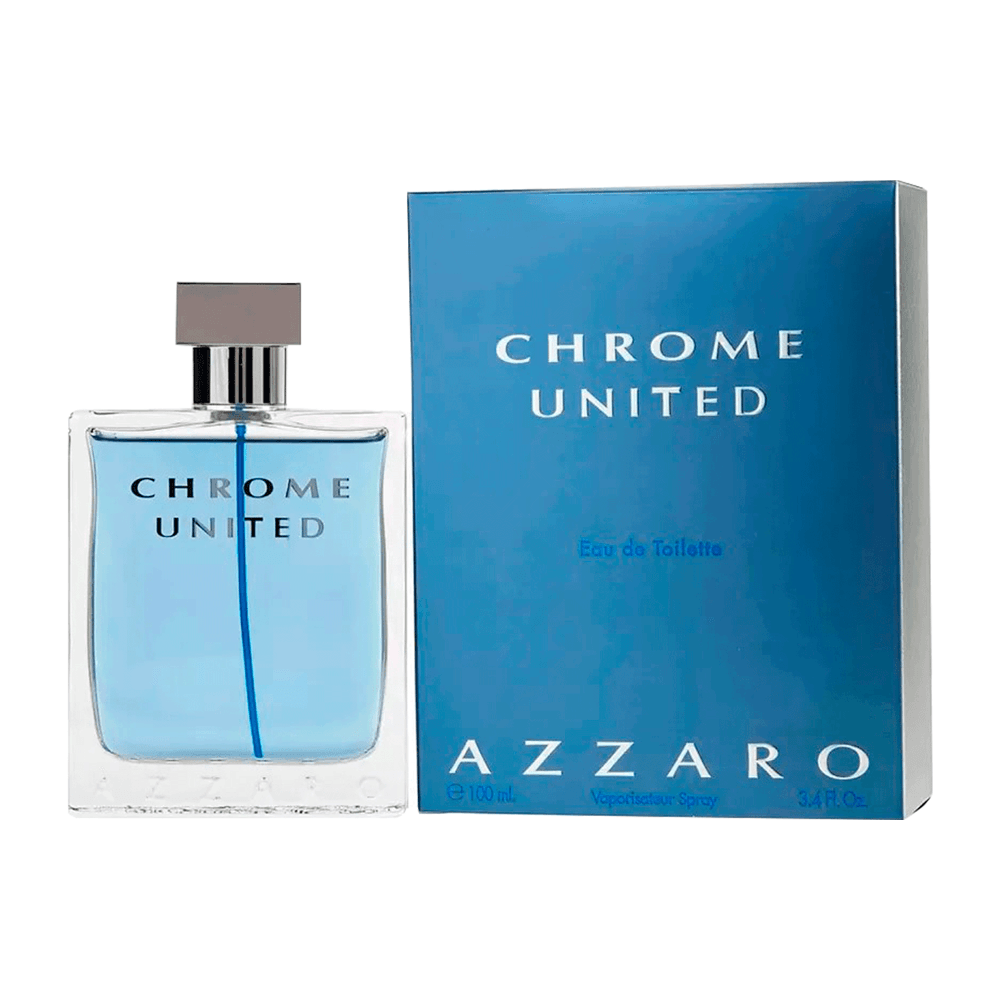 Perfume Masculino Azzaro Chrome United Eau De Toilette 100ml