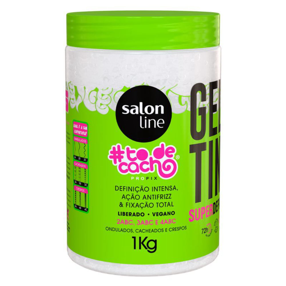 Gelatina Salon Line To De Cacho 1kg