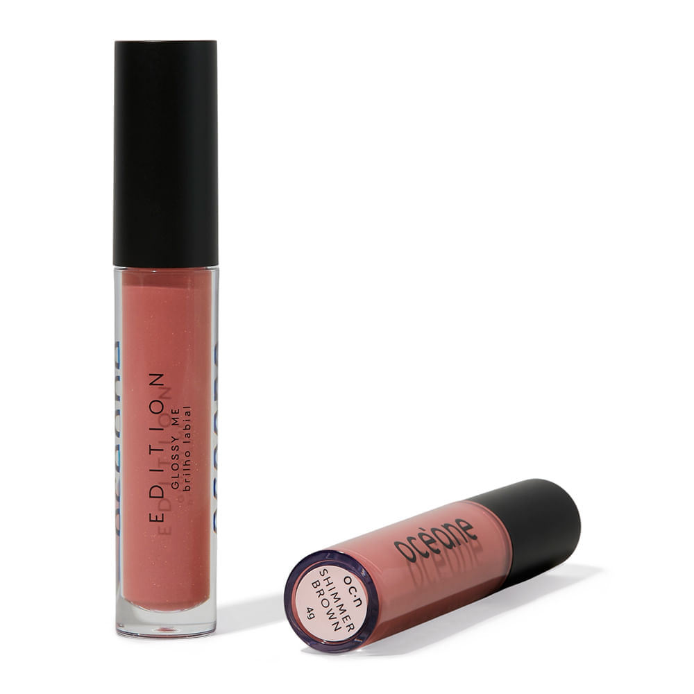 Brilho Labial Líquido Océane Glossy Me Brown 3,2 g