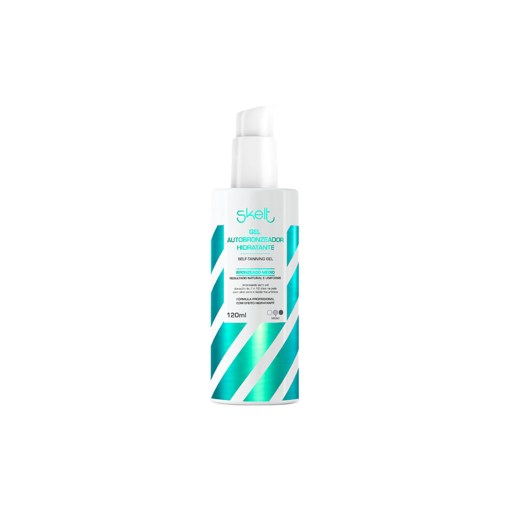 Gel Autobronzeador Corporal Skelt 120 Ml