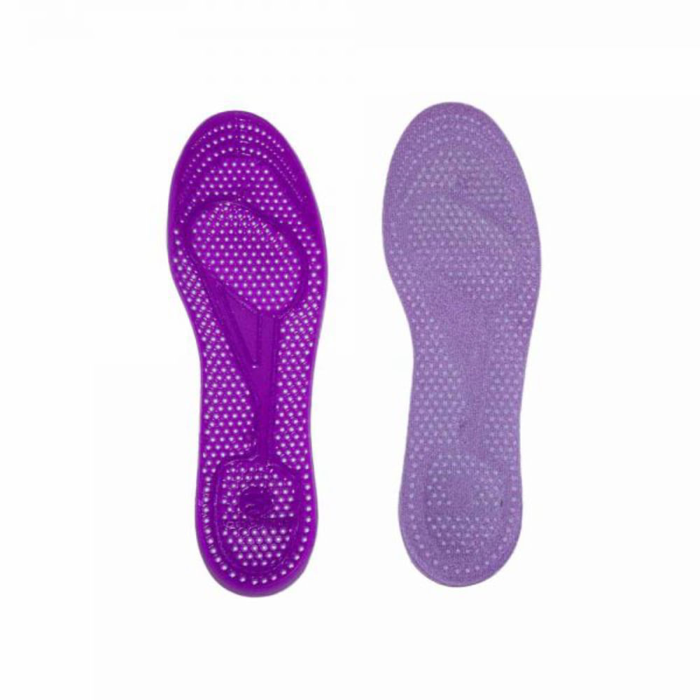 Kit 2 Pares Palmilha Softcomfort Everday Gel Fem. Chantal Tamanho 34-39