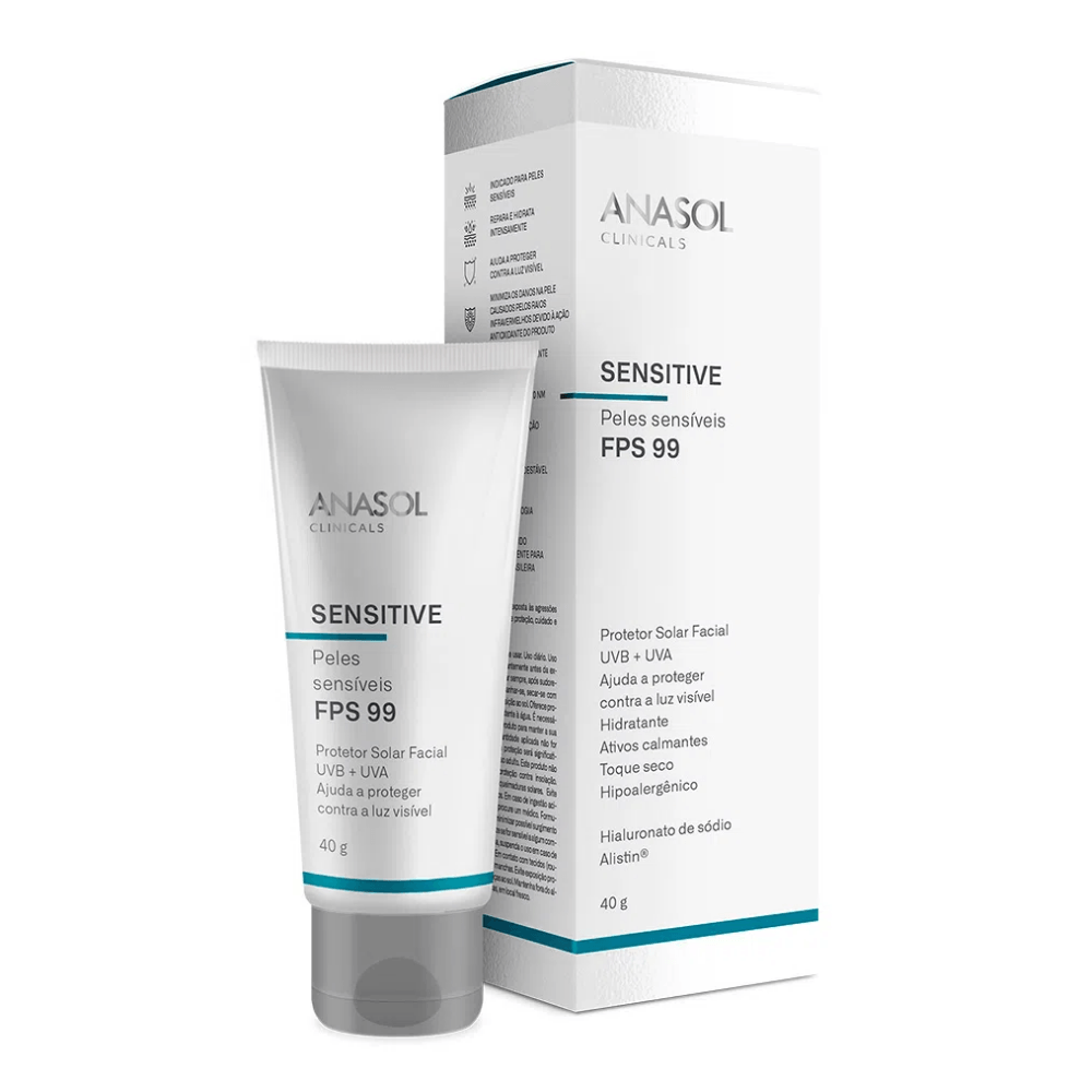 Protetor Solar Facial Sensitive Anasol 44g