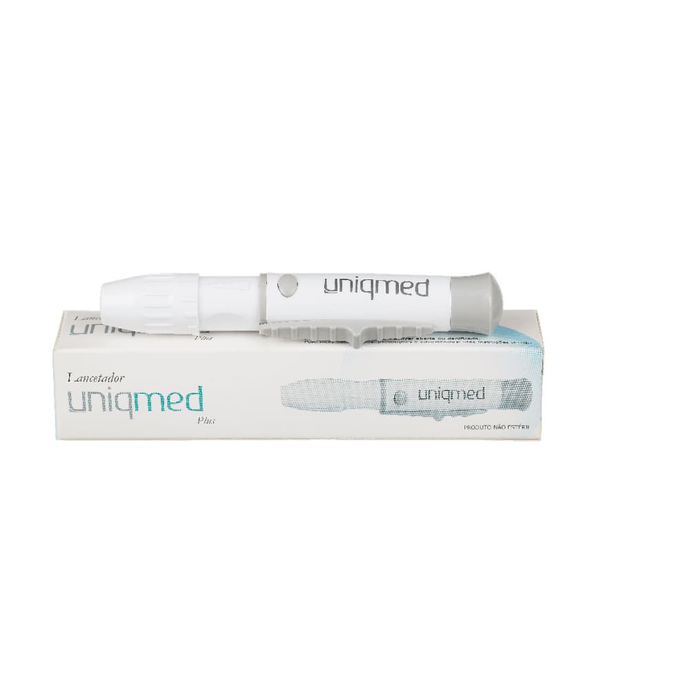 Lancetador para Glicemia Capilar UniqMed Plus