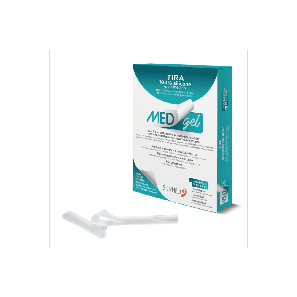 Tira De Silicone Medgel Silimed 1 Unidade