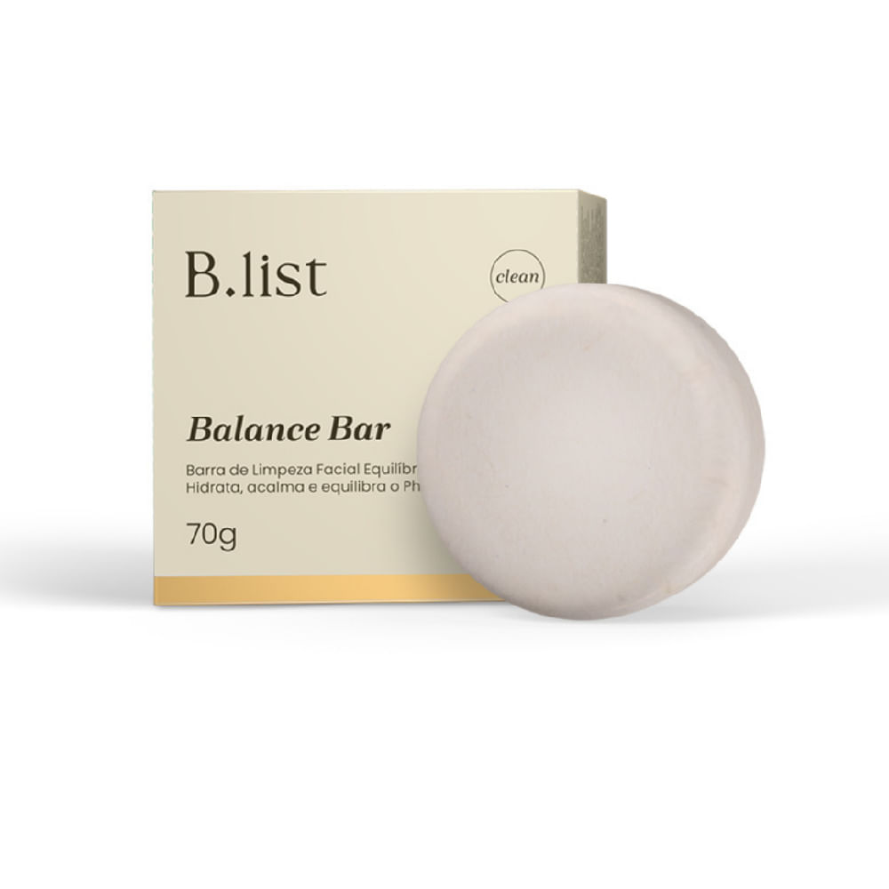 Sabonete De Limpeza Facial Balance Bar B.list