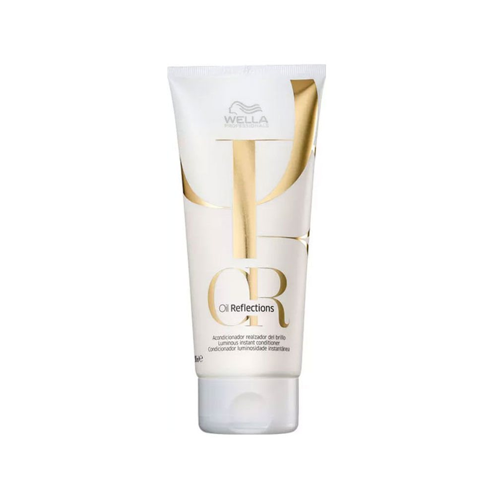 Kit Wella Oil Reflections Shampoo 25ml Condicionador 200ml Máscara 150ml e Óleo 30ml