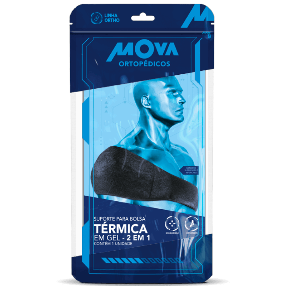 Suporte para Bolsa Térmica em Gel 2 em 1 Mova
