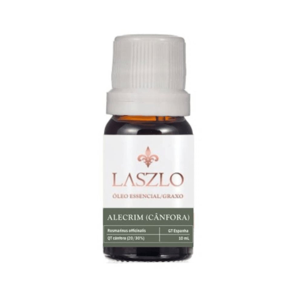 Óleo Essencial De Alecrim Cânfora Laszlo 10ml