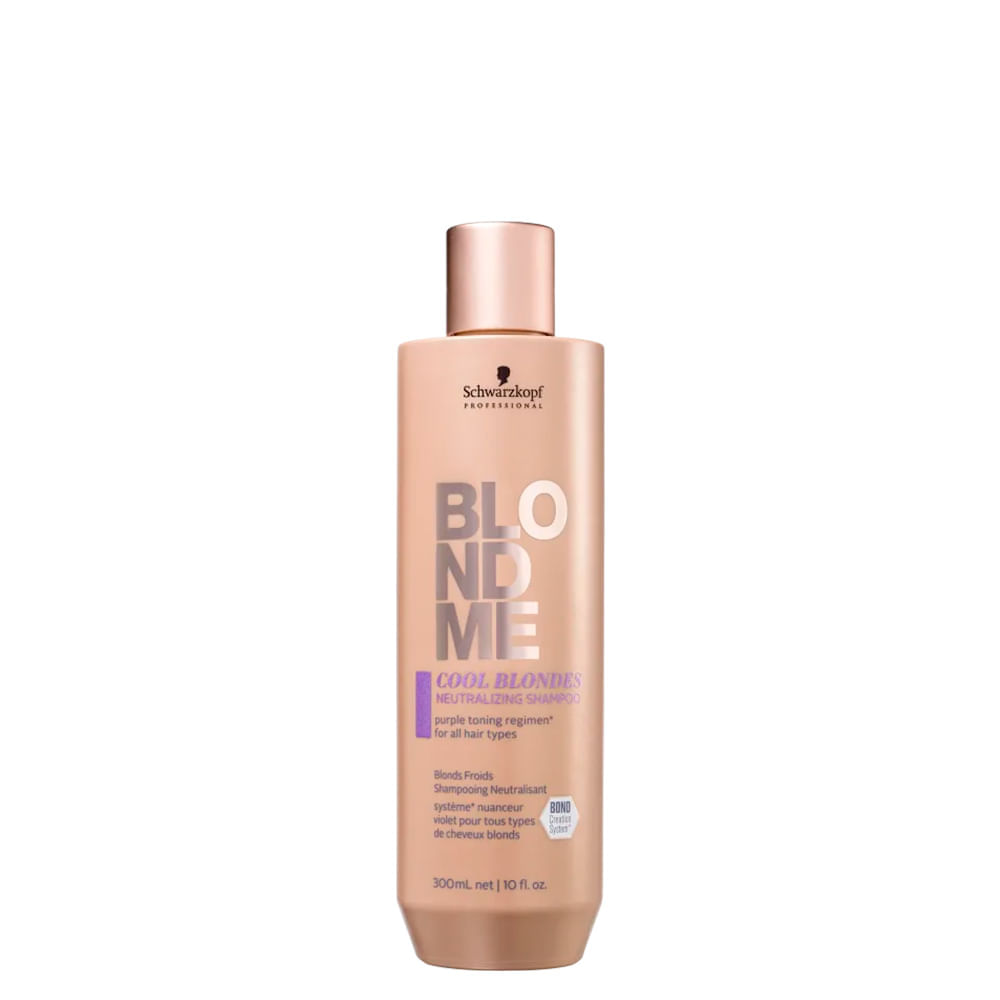 Shampoo Neutralizante Schwarzkopf Professional Blondme Cool Blondes 300 ml