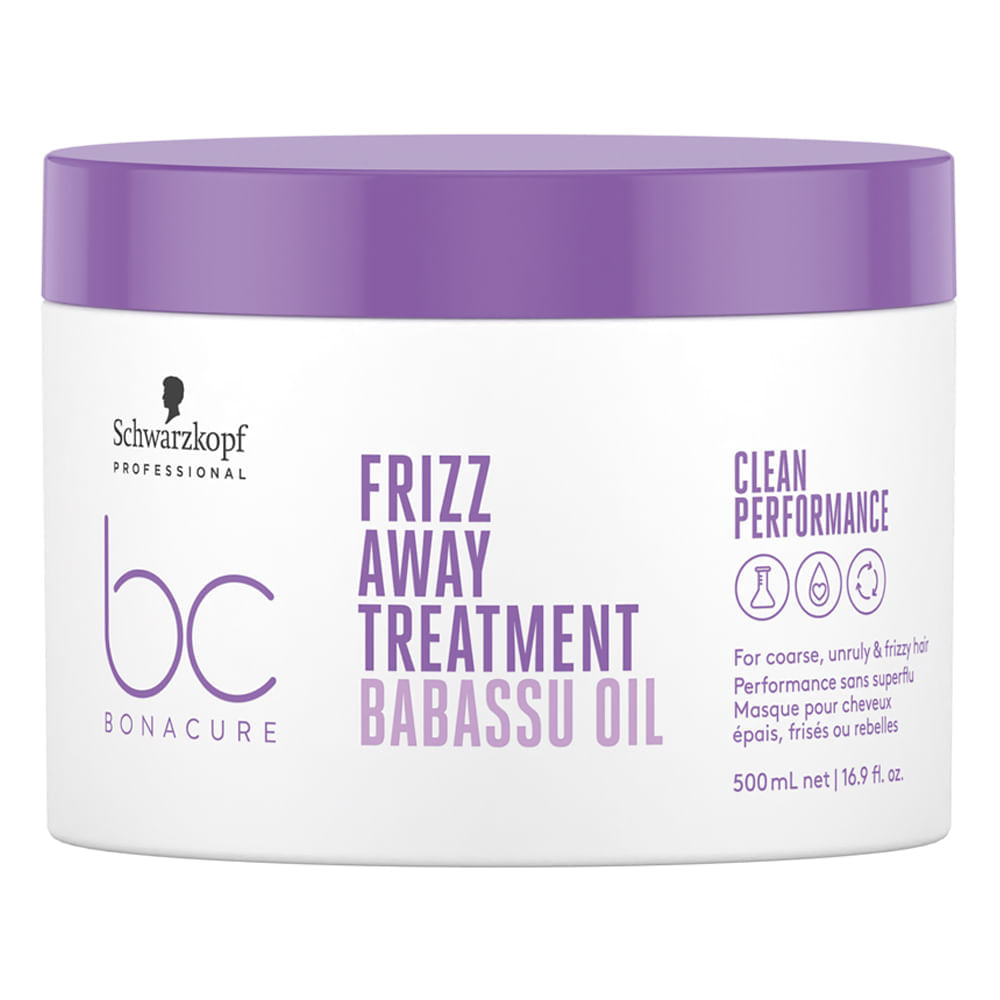 Máscara Anti-frizz Schwarzkopf Professional Bonacure Frizz Away 500 Ml